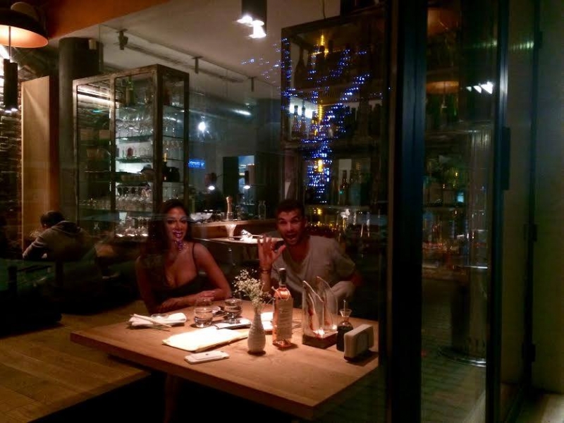 Тайната вечеря на Никол и Гришо в София (снимка)