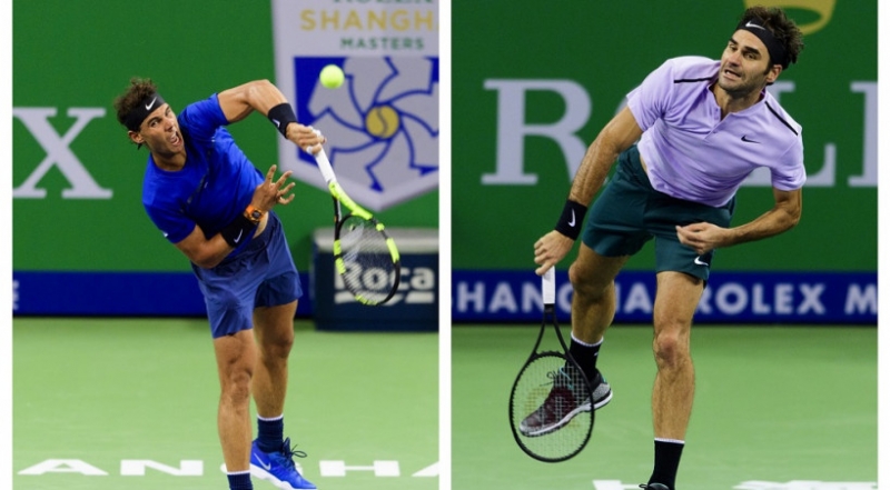 Гледайте НА ЖИВО: Рафаел Надал срещу Роджър Федерер на финала в Шанхай