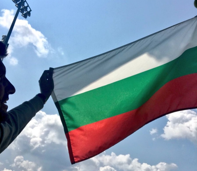Григор Димитров развя българското знаме
