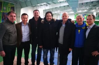 Стефан Цветков посети най-новия тенис център в Казахстан