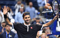 Федерер започна US Open с изненадващо трудна победа