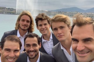 Федерер ще играе на двойки в първия ден на Лейвър къп